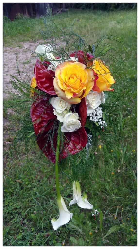 Composition pour Mariage | Fleuriste (88)