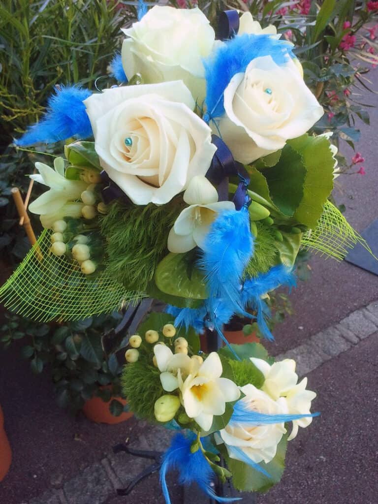 Composition pour Mariage | Fleuriste (88)