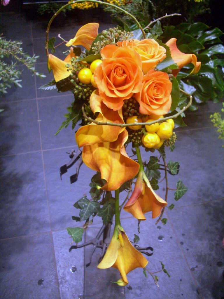 Composition pour Mariage | Fleuriste (88)