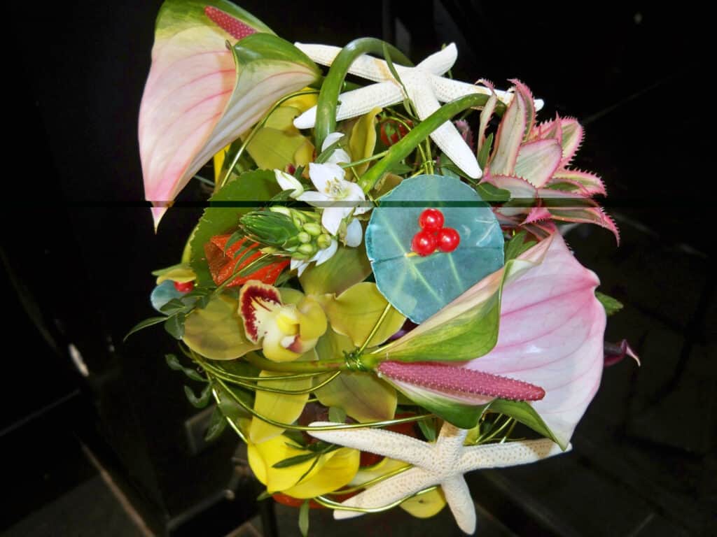 Composition pour Mariage | Fleuriste (88)