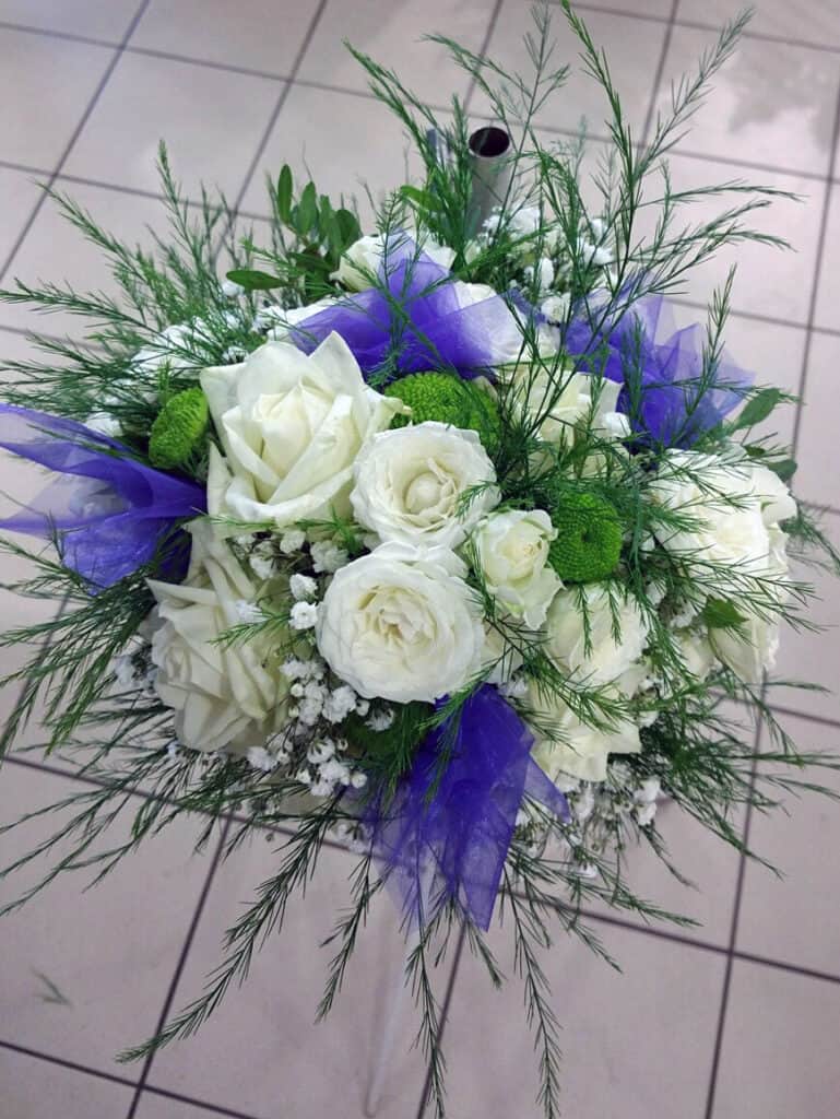 Composition pour Mariage | Fleuriste (88)