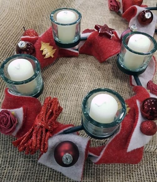 Composition pour Noël | Fleuriste (88)