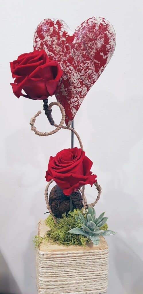 Composition pour Saint-Valentin | Fleuriste (88)