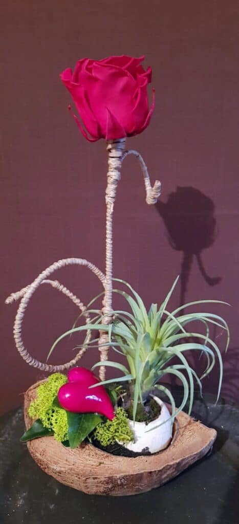 Composition pour Saint-Valentin | Fleuriste (88)