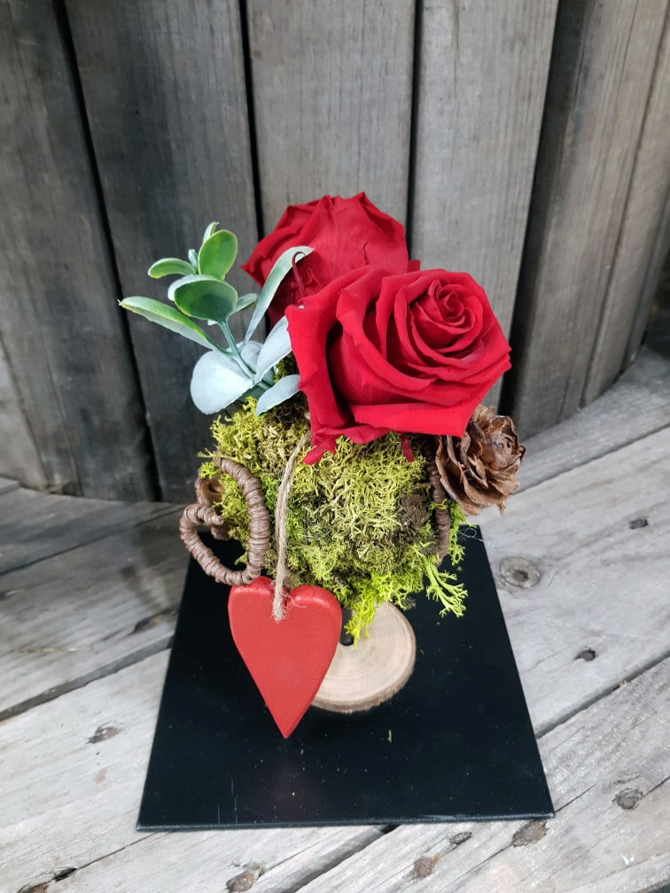 Composition pour Saint-Valentin | Fleuriste (88)